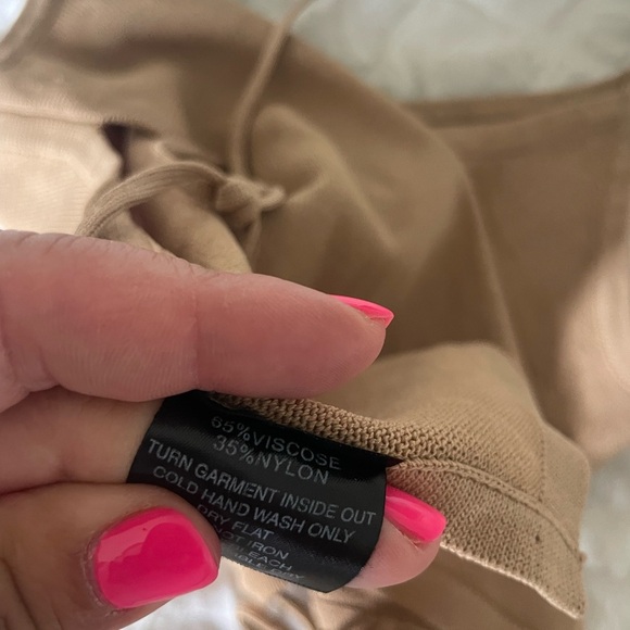 I.AM.GIA Tan Knit Top - Picture 7 of 9